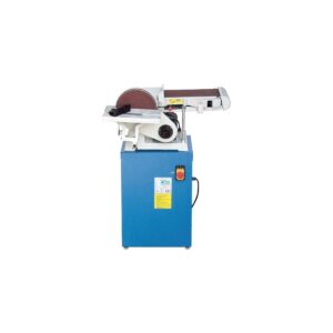 Mașină de șlefuit FERVI 0662 cu bandă abrazivă și disc de 230 mm